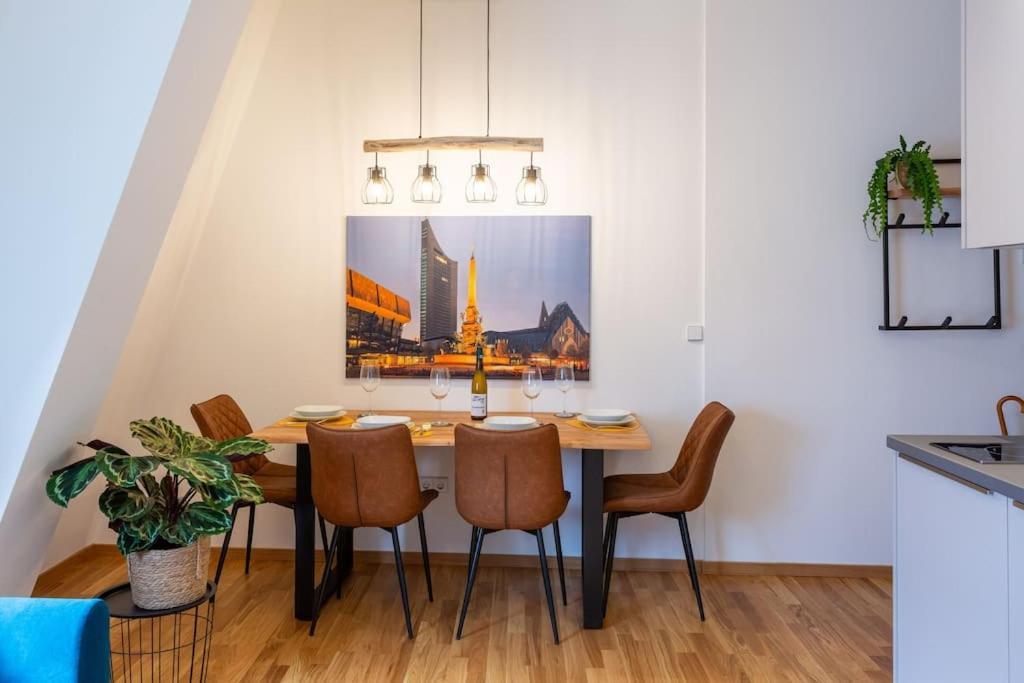 Feelgood Apartment Cozy Leipzig Citycenter Mit Tg-Stellplatz Ngoại thất bức ảnh